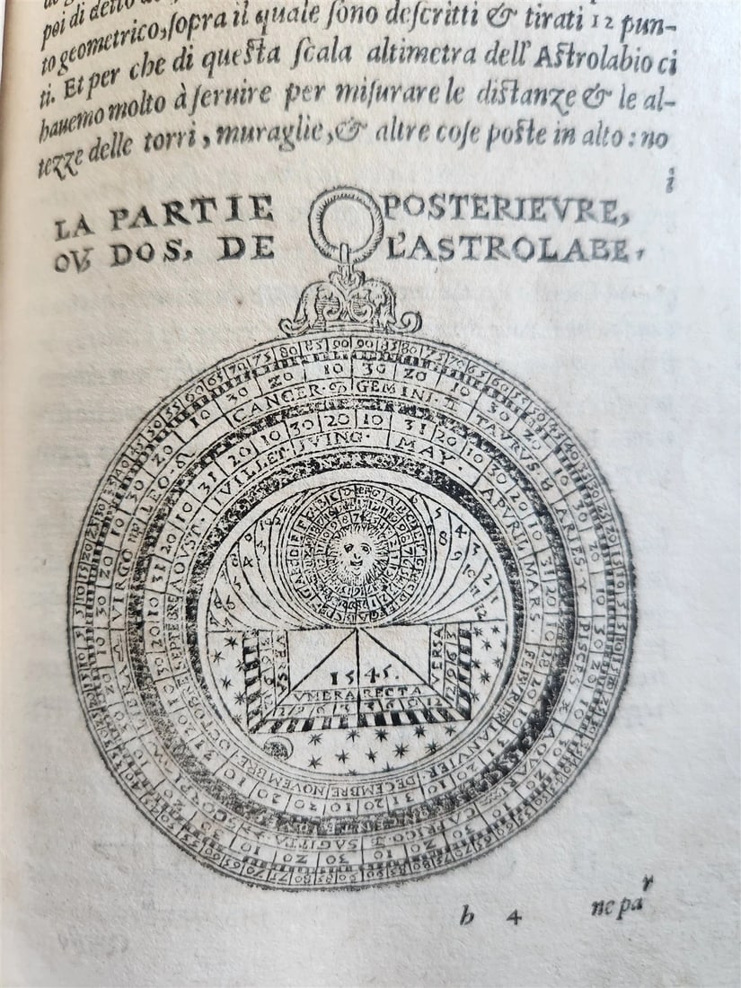1582 ASTRONOMY LA SFERA DEL MONDO ANTIQUE astrologer Francesco Giuntini - 17