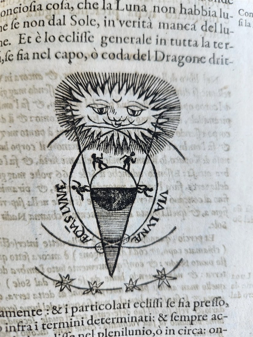 1582 ASTRONOMY LA SFERA DEL MONDO ANTIQUE astrologer Francesco Giuntini - 7