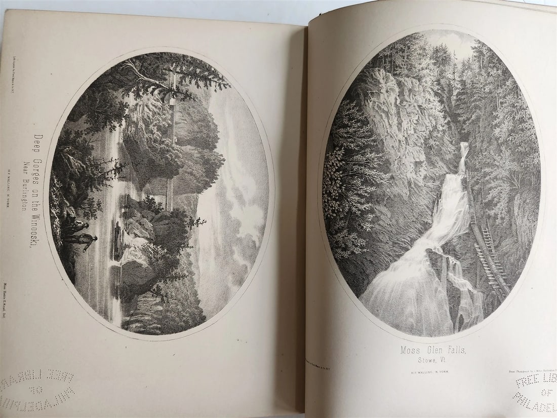 1861 Report on the Geology of Vermont 2 VOLUMES antique ILLUSTRATED Americana - 9