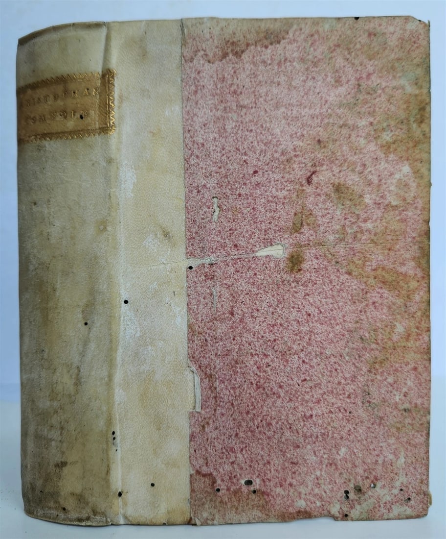 1538 ARISTOPHANES COMEDIES antique 1st EDITION 16th CENTURY rare - 3