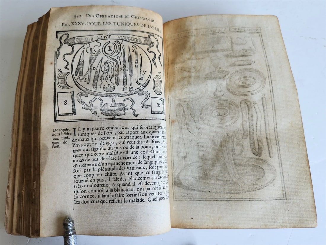 1765 COURSES of SURGICAL OPERATIONS antique ILLUSTRATED MEDICAL TREATISE - 14