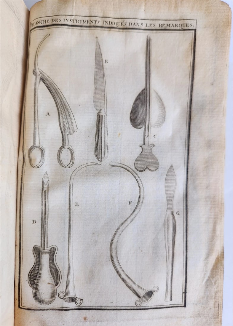 1765 COURSES of SURGICAL OPERATIONS antique ILLUSTRATED MEDICAL TREATISE - 20