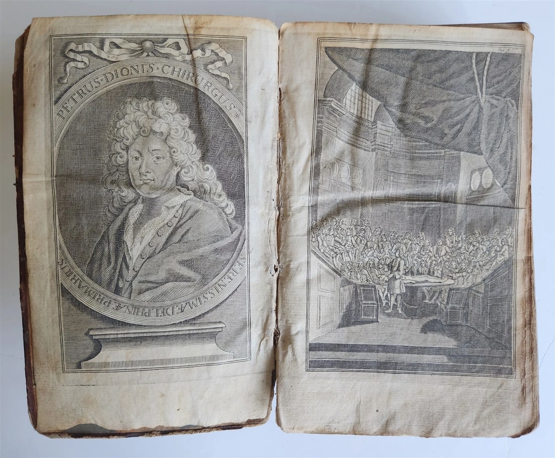 1765 COURSES of SURGICAL OPERATIONS antique ILLUSTRATED MEDICAL TREATISE - 4