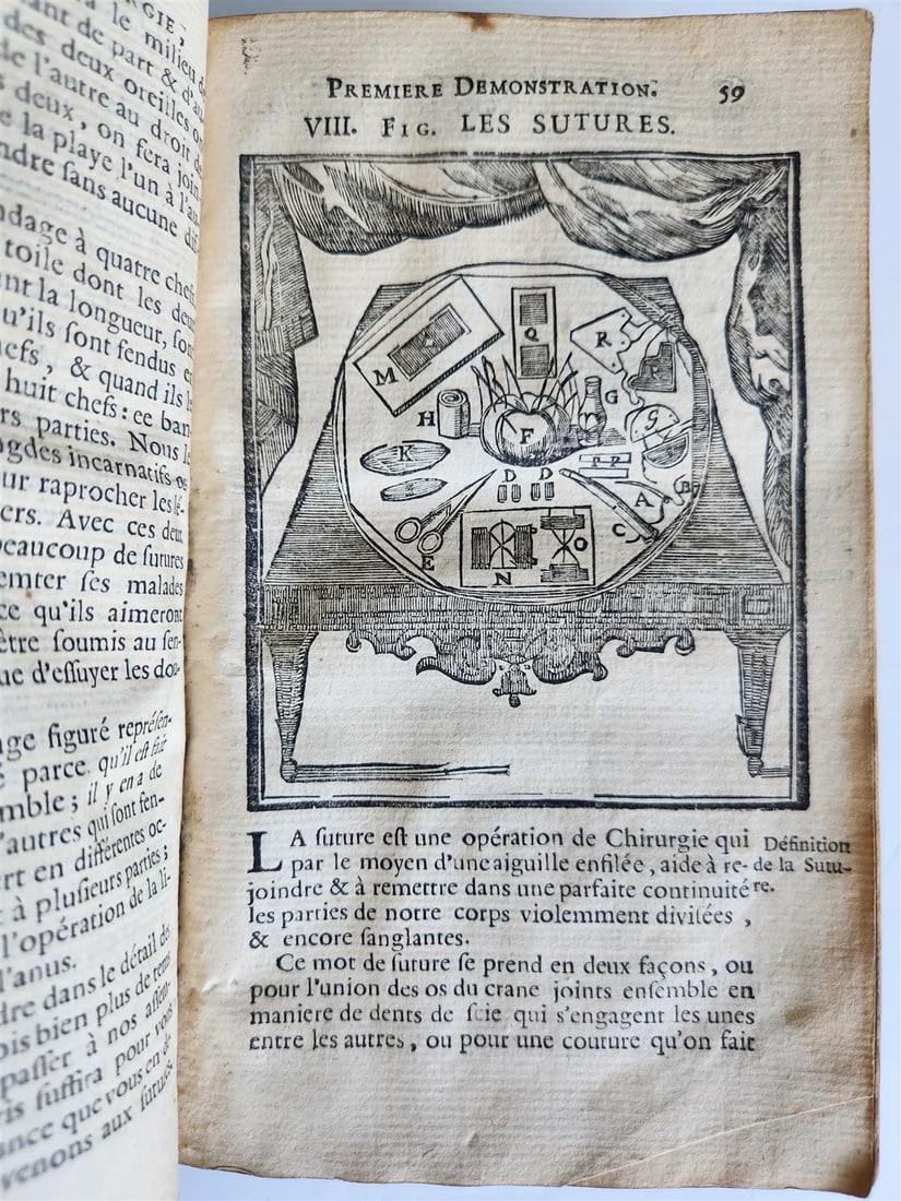 1765 COURSES of SURGICAL OPERATIONS antique ILLUSTRATED MEDICAL TREATISE - 5