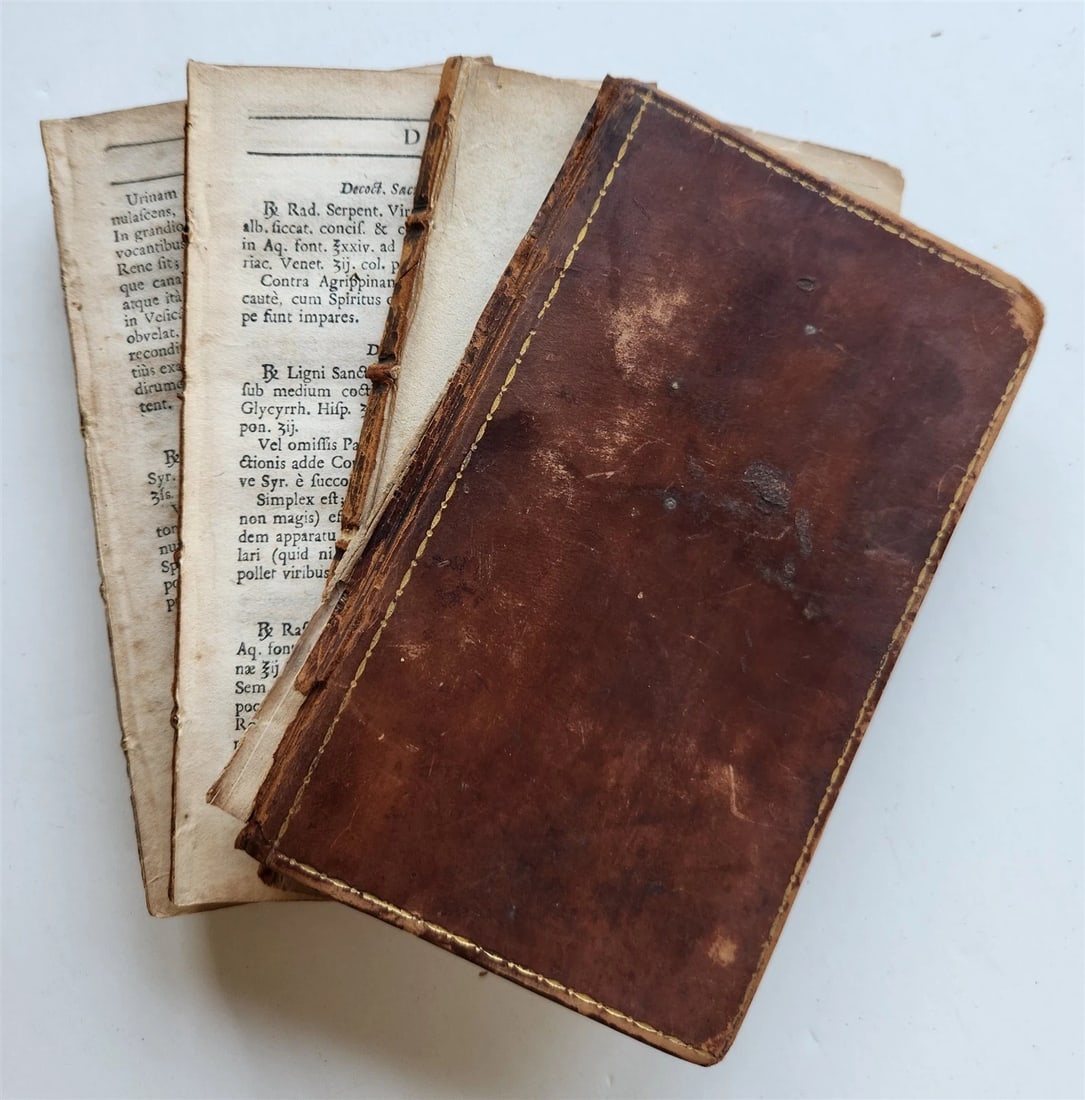 1714 Pharmacopoeia Extemporanea sive Praescriptorum Chilias antique - 4