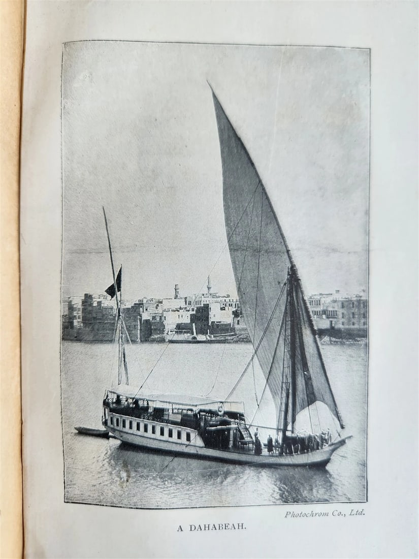 1912 CAIRO of TO-DAY antique PRACTICAL GUIDE to CAIRO and the NILE illustrated - 10