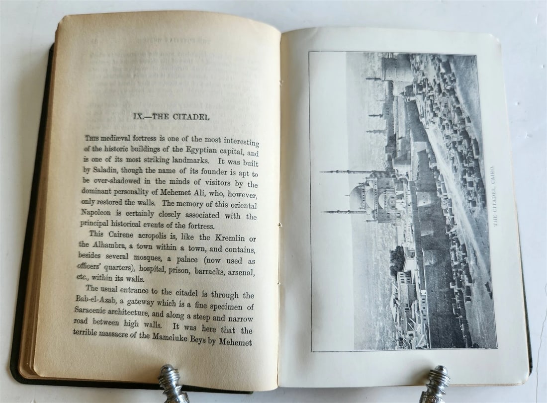 1912 CAIRO of TO-DAY antique PRACTICAL GUIDE to CAIRO and the NILE illustrated - 5