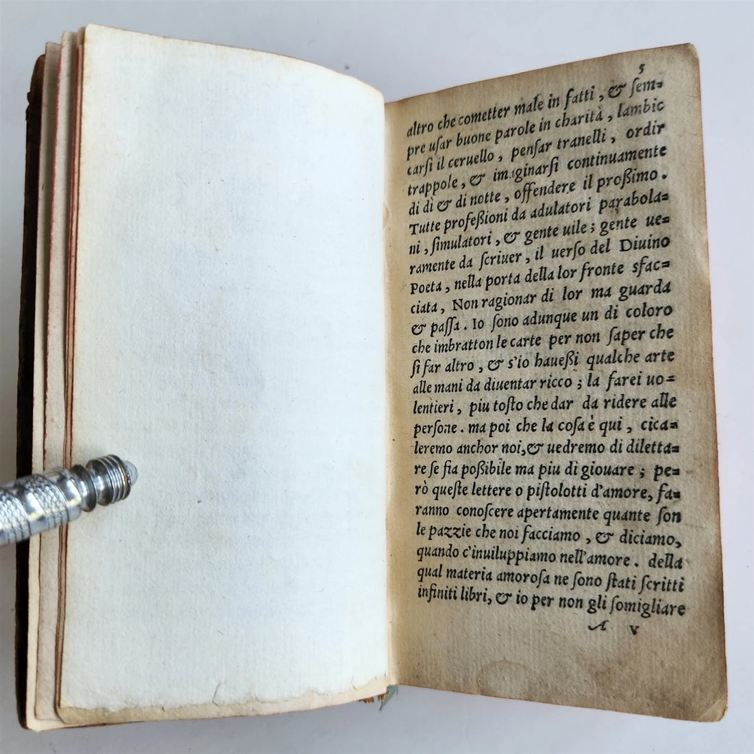 1558 SATIRE of LOVE TRE LIBRI di PISTOLOTTI AMOROSI DEL DONI antique in ITALIAN - 12
