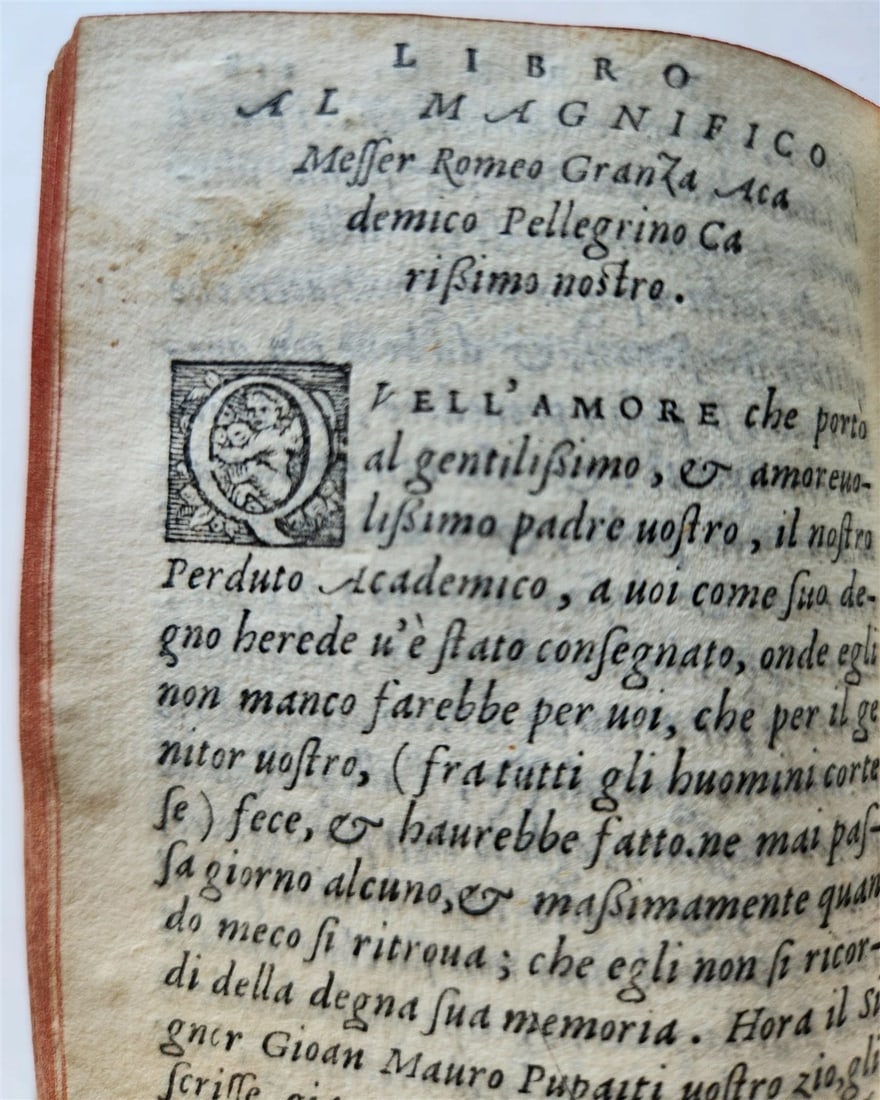 1558 SATIRE of LOVE TRE LIBRI di PISTOLOTTI AMOROSI DEL DONI antique in ITALIAN - 8