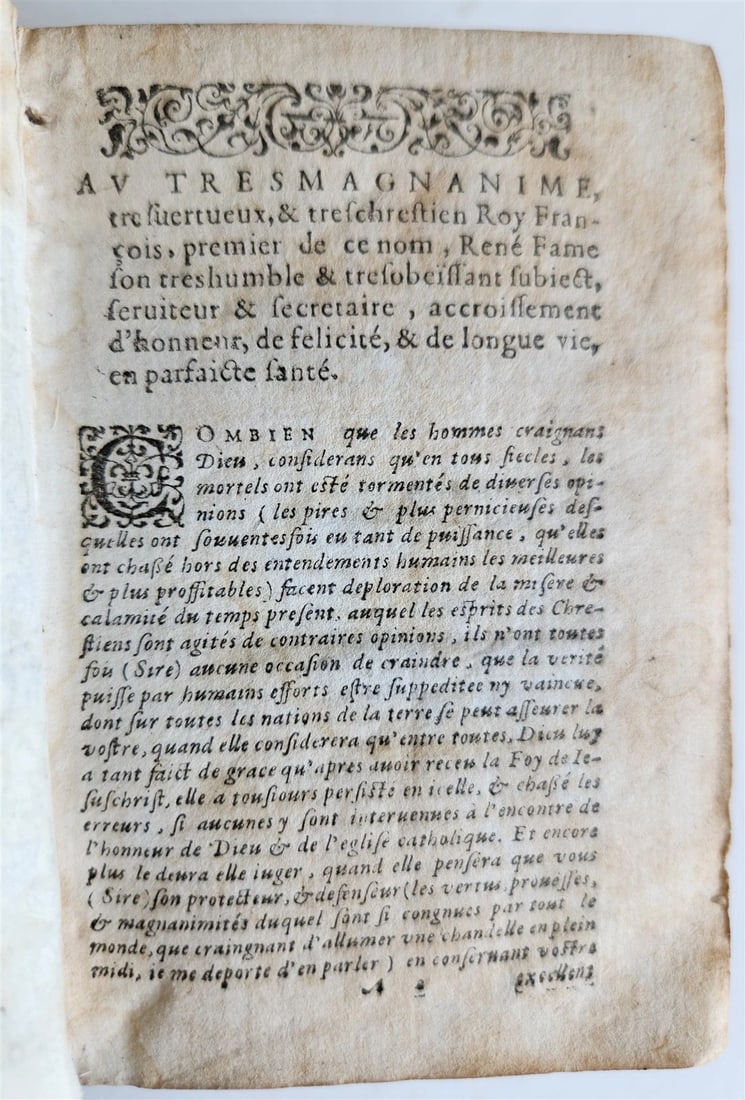 1587 LACTANTIUS Des divines institutions, contre les gentils & idolatres ANTIQUE - 6