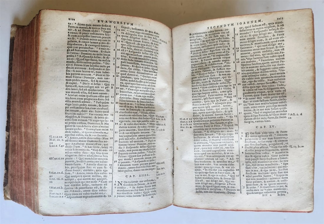 1598 BIBLE in LATIN Rare Clementine Biblia ANTIQUE 16th CENTURY - 6