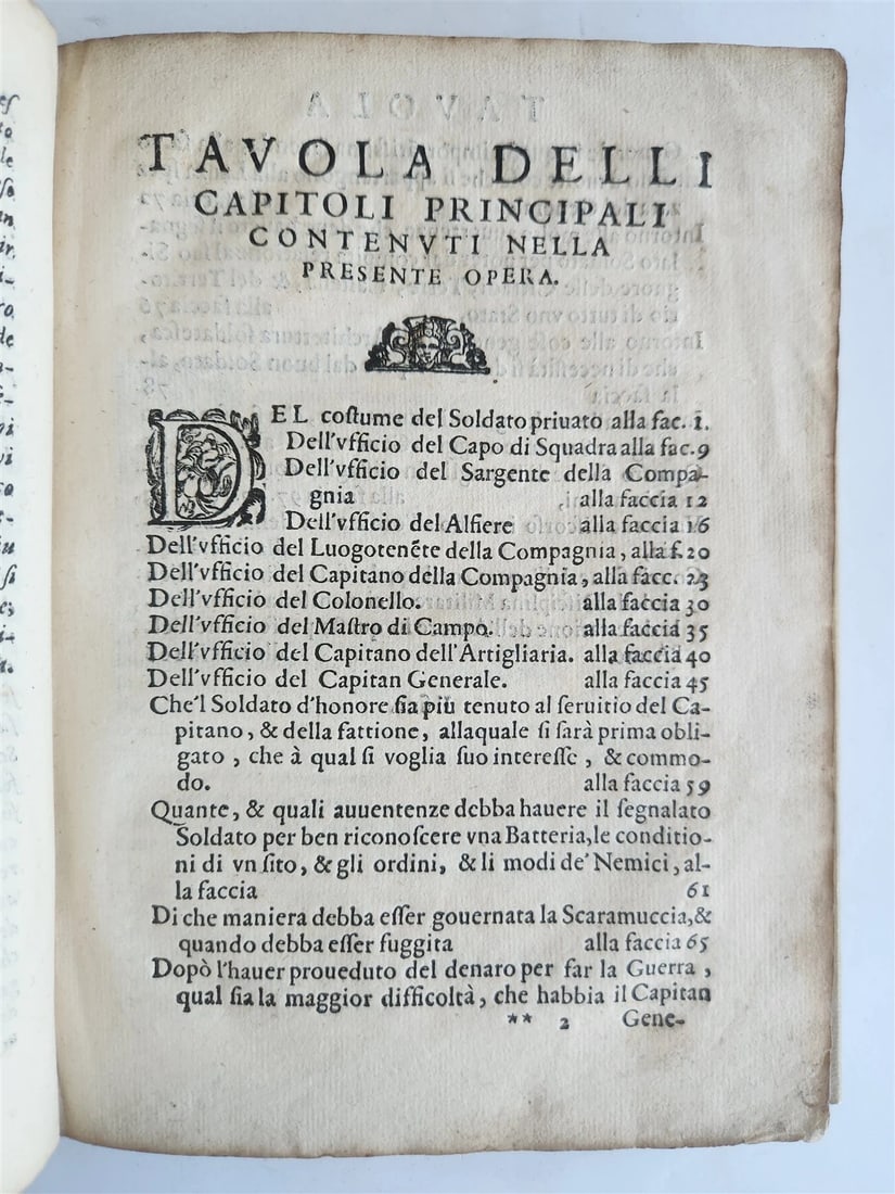 1576 ILLUSTRATED MILITARY TREATISE by Ferretti ANTIQUE Della osservanza militare - 14
