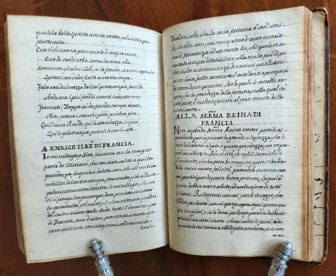 1554 DE LE LETTERE di M. CLAUDIO TOLOMEI ILLUSTRATED w/ MAP antique 16th CENTURY - 15