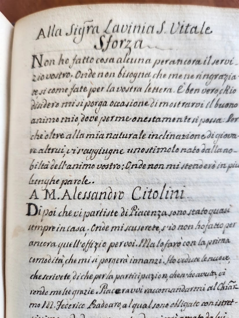 1554 DE LE LETTERE di M. CLAUDIO TOLOMEI ILLUSTRATED w/ MAP antique 16th CENTURY - 16