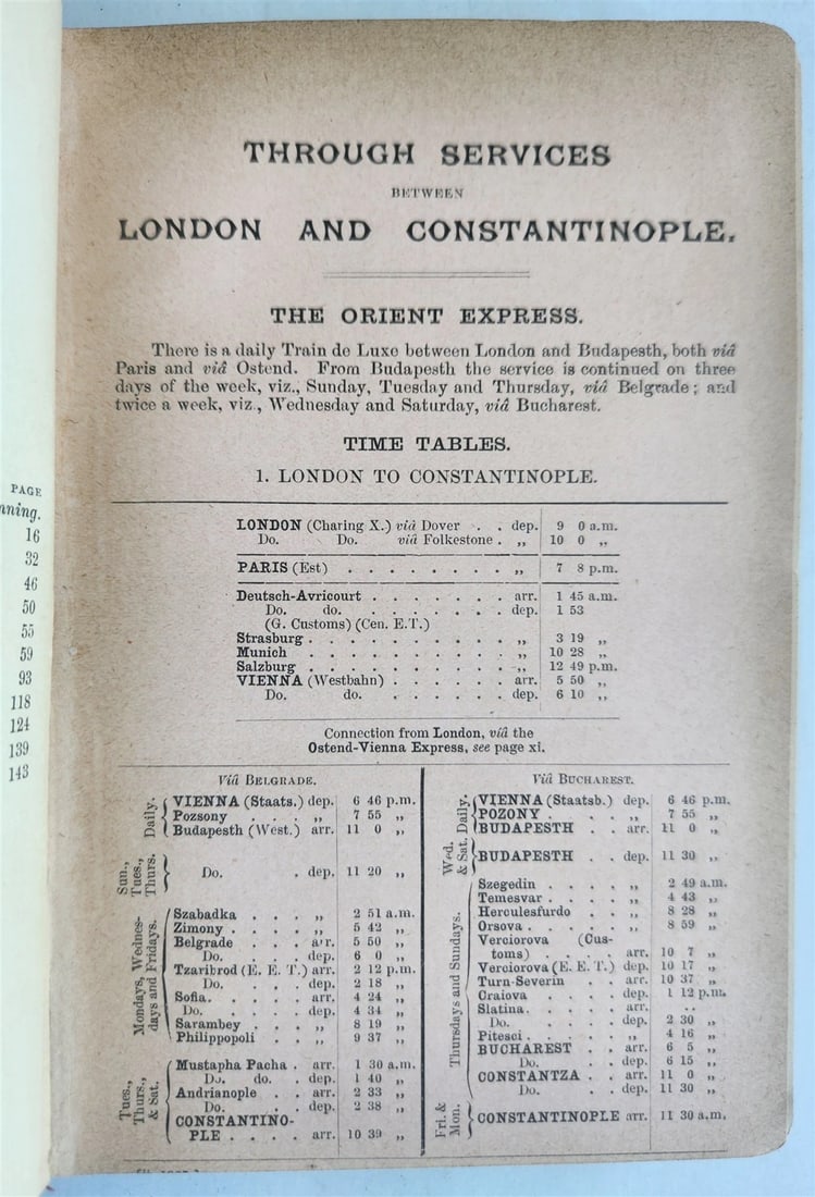 1907 HANDBOOK for TRAVELLERS in CONSTANTINOPLE antique ILLUSTRATED w/ MAPS - 4