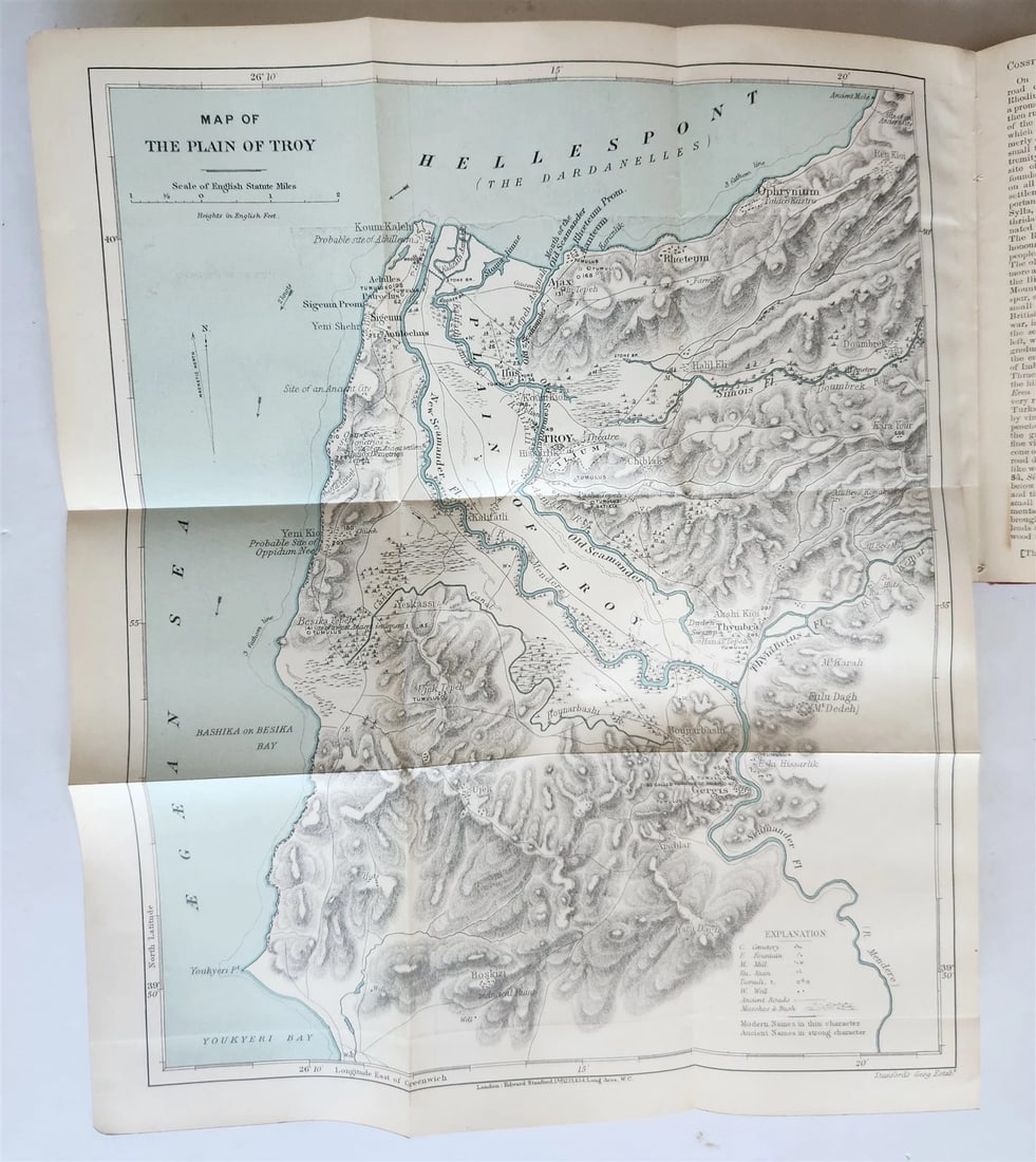 1907 HANDBOOK for TRAVELLERS in CONSTANTINOPLE antique ILLUSTRATED w/ MAPS - 6