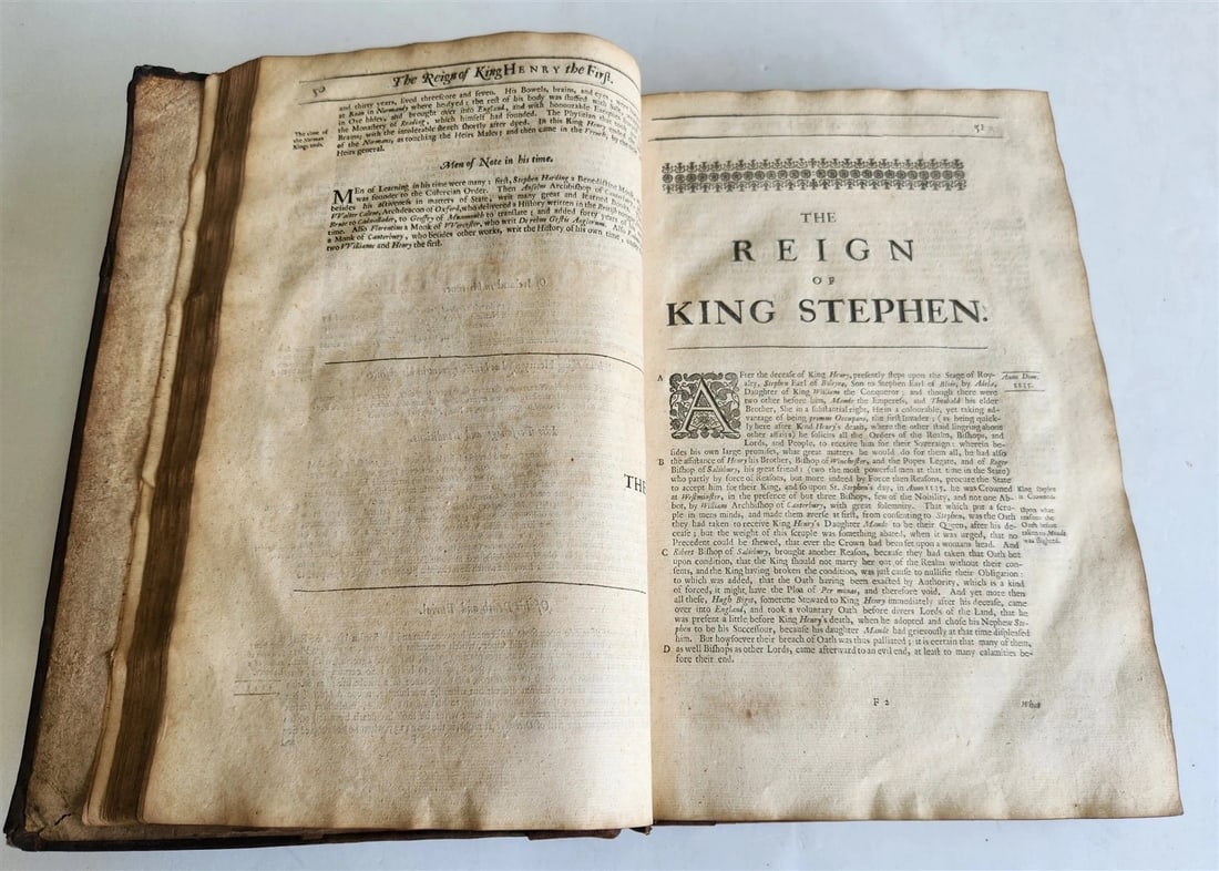 1665 CHRONICLE of the KINGS of ENGLAND by RICHARD BAKER antique FOLIO in English - 10