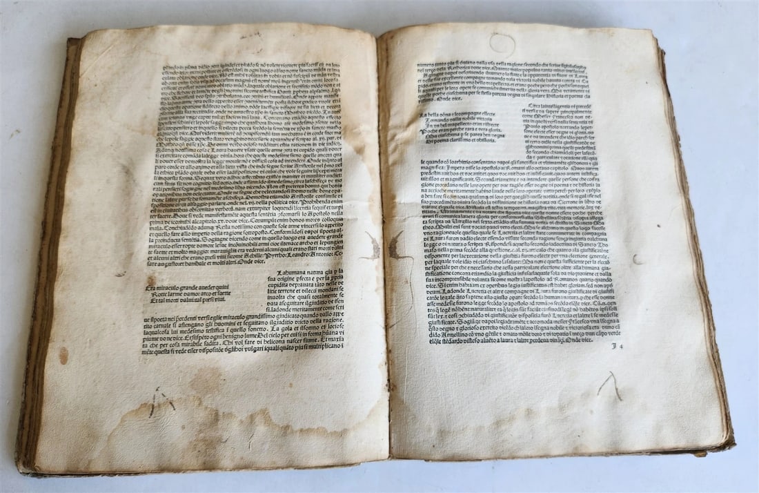 1478 INCUNABULA FRANCESCO PETRARCA by Bernardo Lapini da Siena antique FOLIO - 7