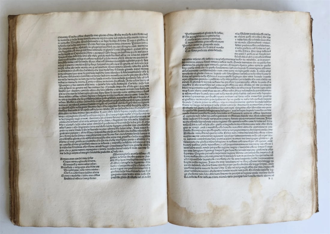 1478 INCUNABULA FRANCESCO PETRARCA by Bernardo Lapini da Siena antique FOLIO - 9