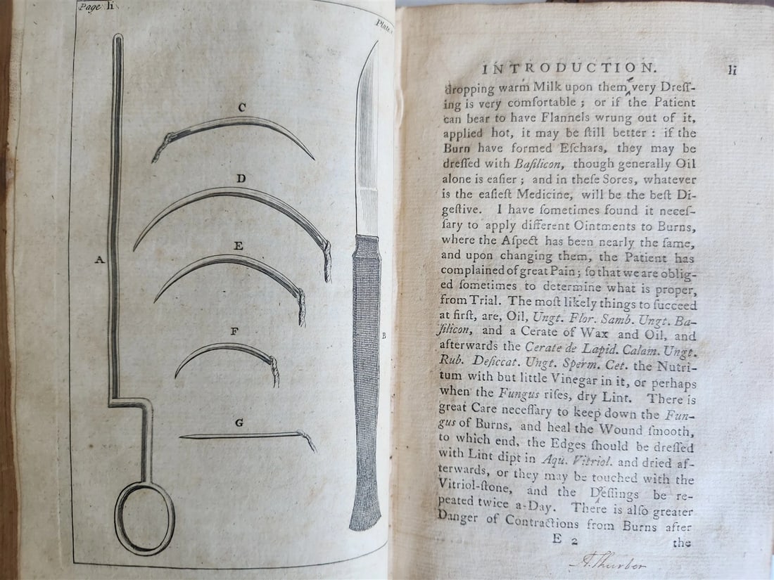 1769 TREATISE on OPERATIONS of SURGERY in ENGLISH antique ILLUSTRATED - 15