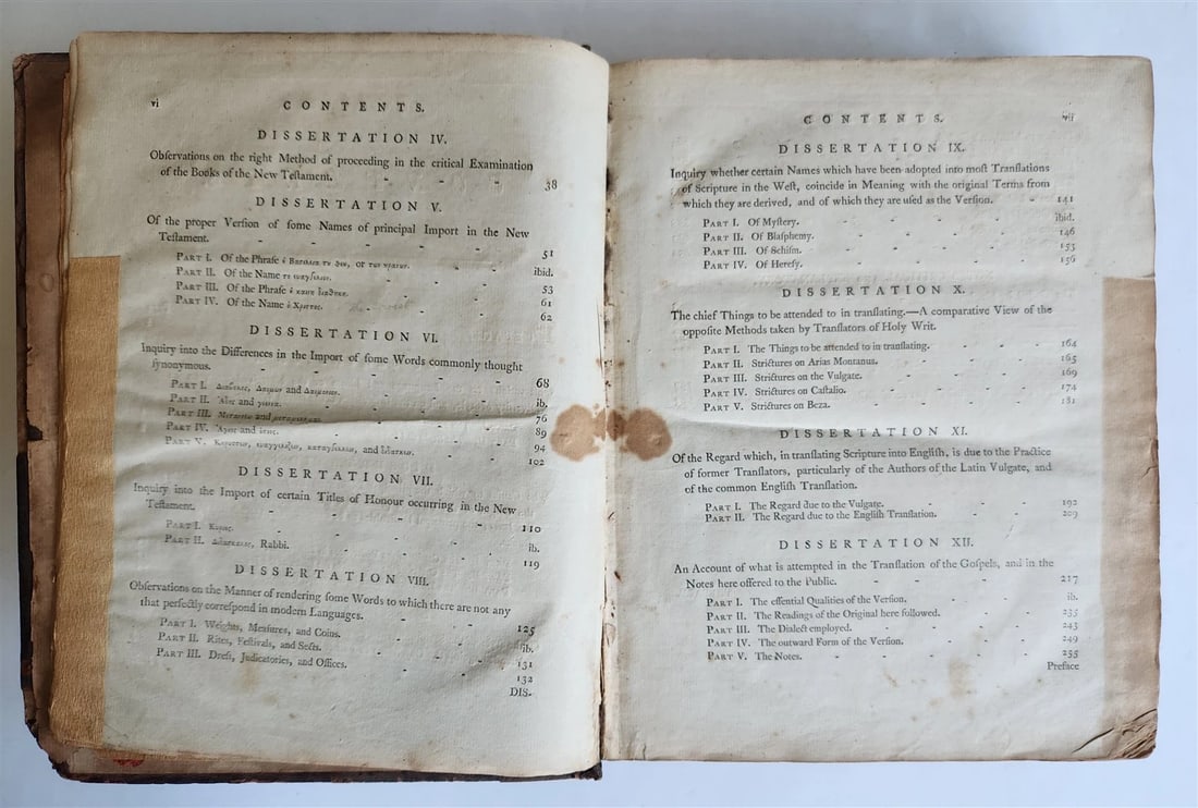 1799 BIBLE in ENGLISH AMERICANA antique Four Gospels PHILADELPHIA - 5