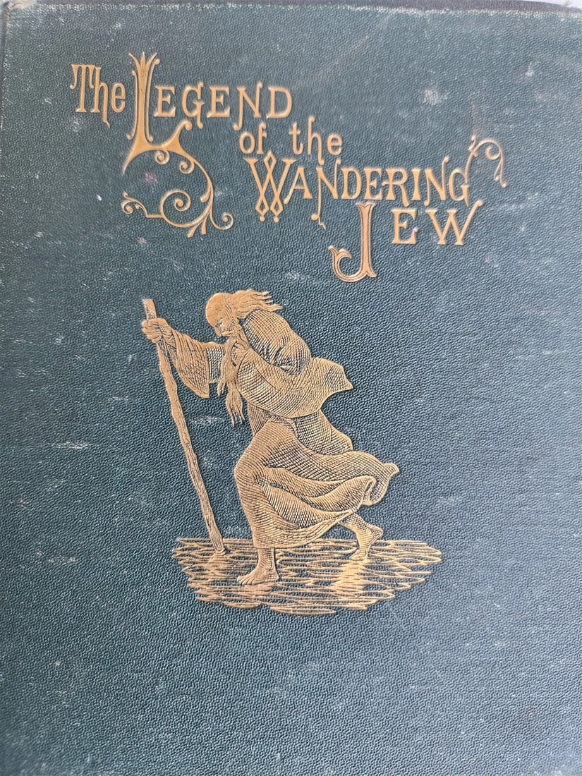 1873 Legend of Wandering Jew ILLUSTRATED by GUSTAVE DORE ANTIQUE - 4