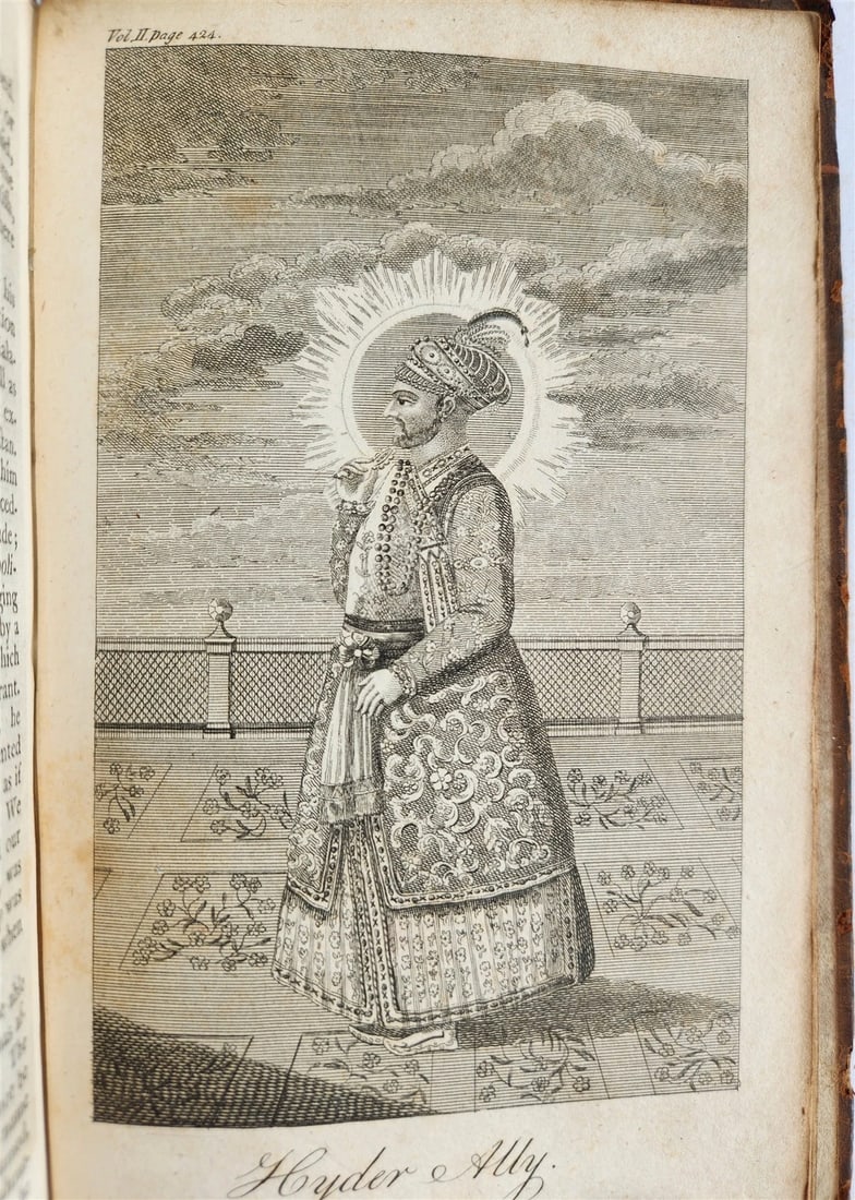 1792 HISTORY of HINDOSTAN 3 VOLUMES antique ILLUSTRATED w/ PLATES & MAP - 14
