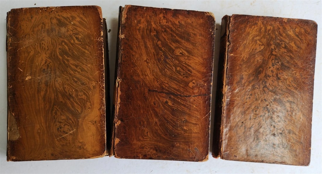 1792 HISTORY of HINDOSTAN 3 VOLUMES antique ILLUSTRATED w/ PLATES & MAP - 8