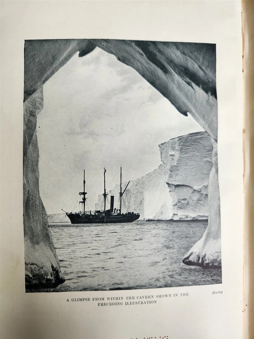 1915 HOME of BLIZZARD AUSTRALASIAN ANTARCTIC EXPEDITION antique ILLUSTRATED - 18