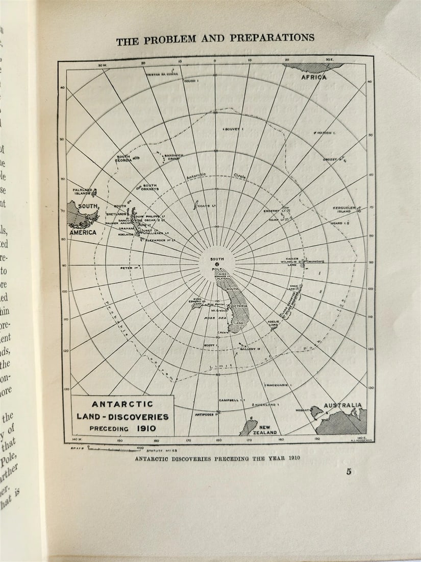 1915 HOME of BLIZZARD AUSTRALASIAN ANTARCTIC EXPEDITION antique ILLUSTRATED - 8