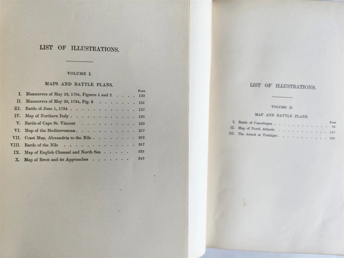 1892 INFLUENCE of SEA POWER UPON FRENCH REVOLUTION & EMPIRE 1793-1812 antique - 3