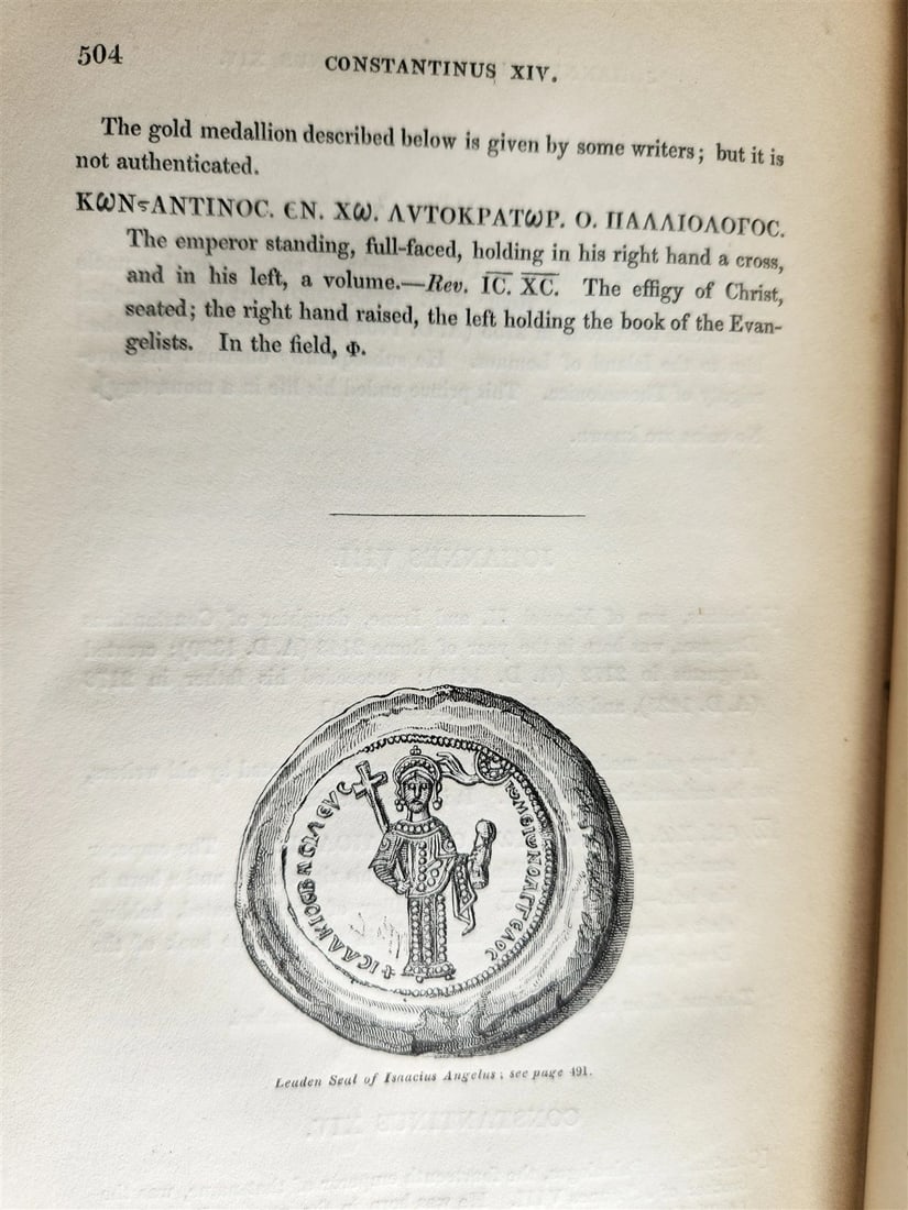 1834 DESCRIPTIVE CATALOGUE of RARE ROMAN COINS by AKERMAN antique ILLUSTRATED - 9