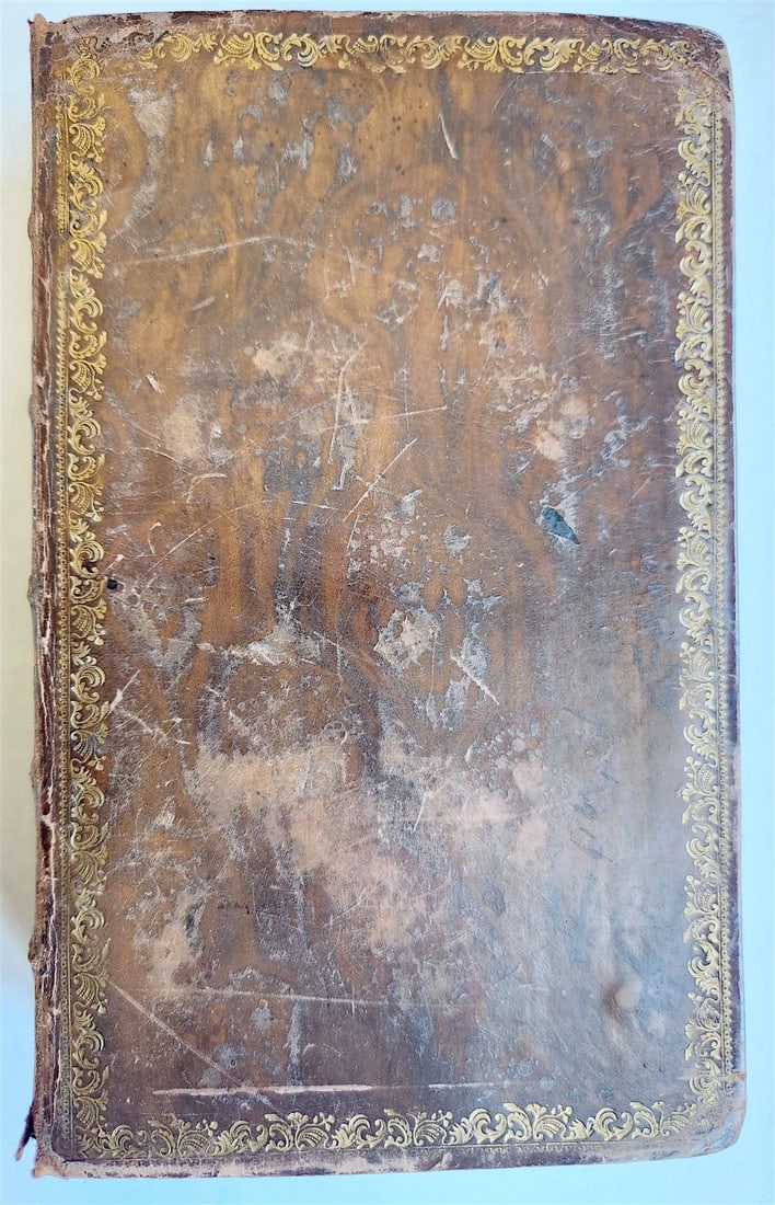 1767 BIBLE in GERMAN antique OLD & NEW TESTAMENT Canstein octavo M.LUTHER Bible - 11