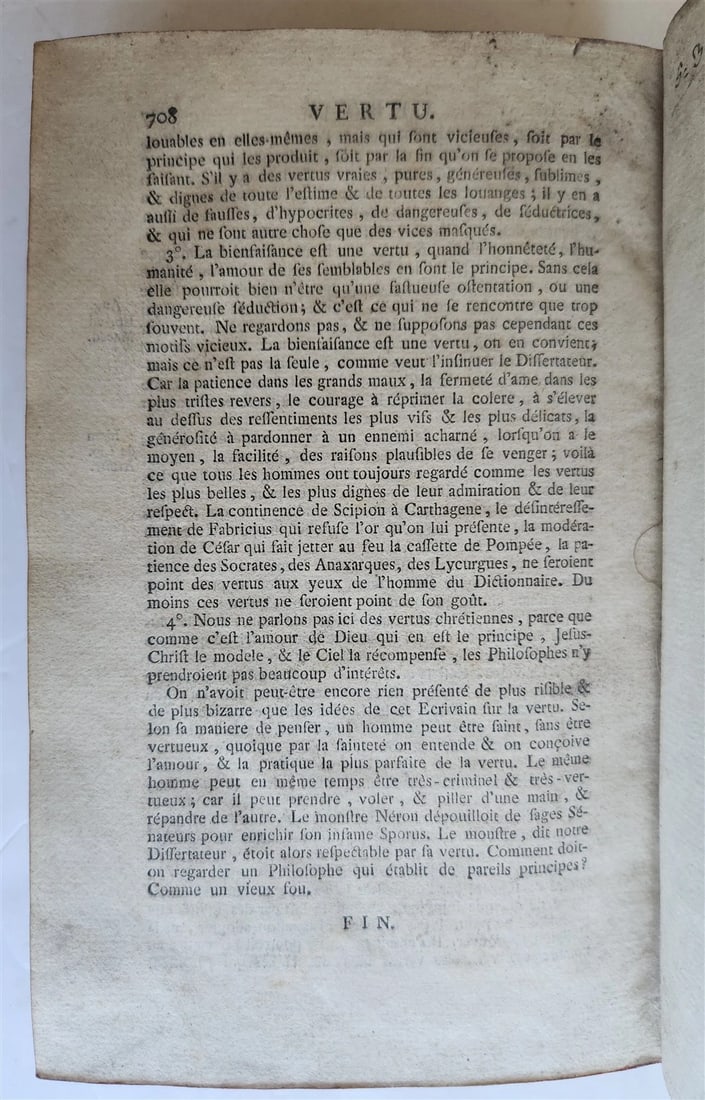 1773 Philosophical Dictionary of Religion in French antique - 9