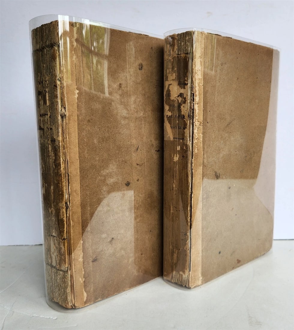 1808 TRIALS of COLONEL AARON BURR for TREASON & MISDEMEANOR 2 vols ANTIQUE - 2