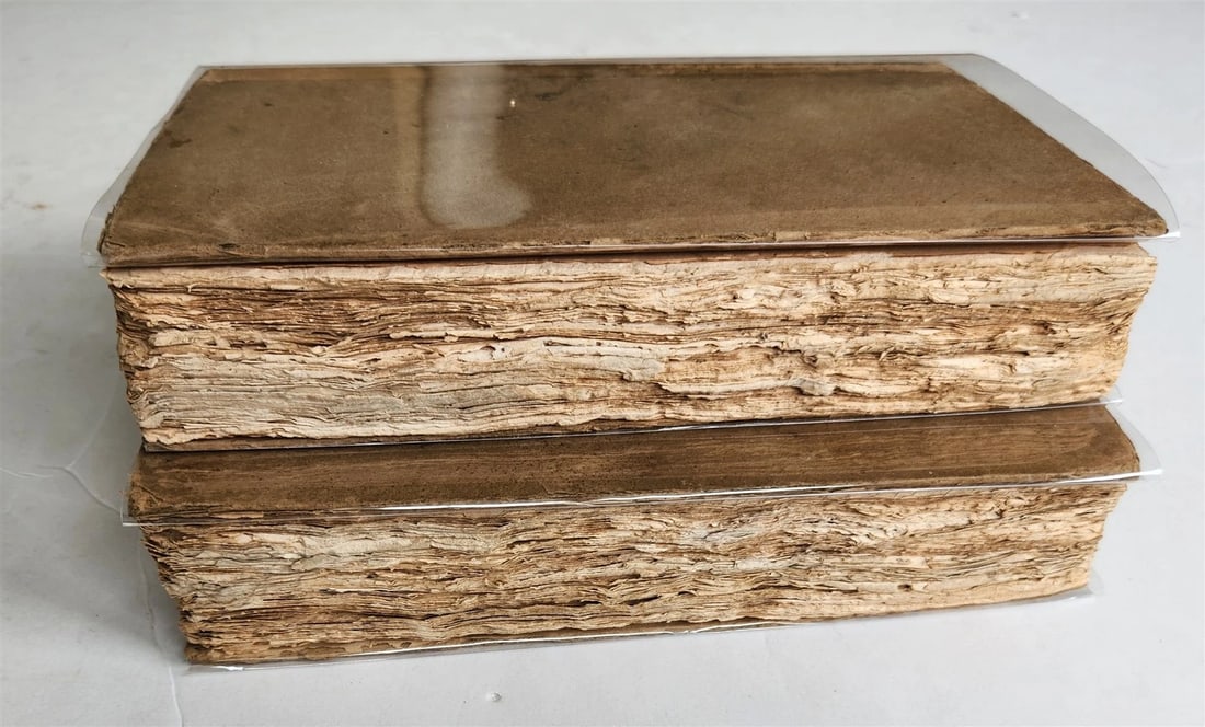 1808 TRIALS of COLONEL AARON BURR for TREASON & MISDEMEANOR 2 vols ANTIQUE - 3