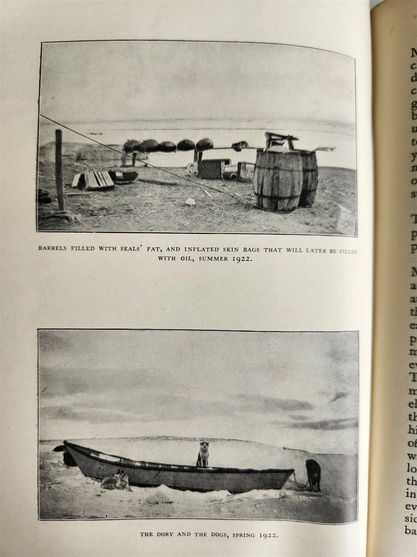 1926 THE ADVENTURE of WRANGEL ISLAND illustrated ANTIQUE - 10
