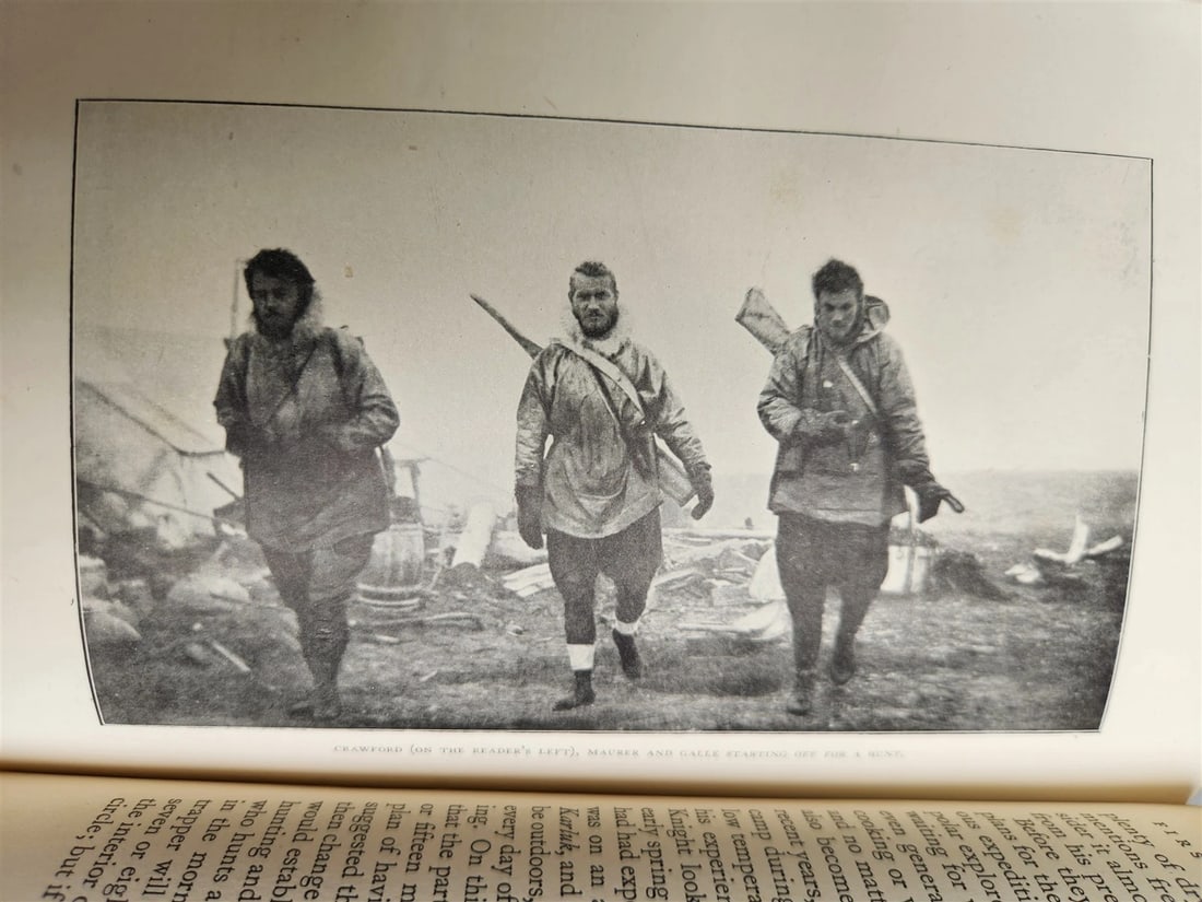 1926 THE ADVENTURE of WRANGEL ISLAND illustrated ANTIQUE - 14