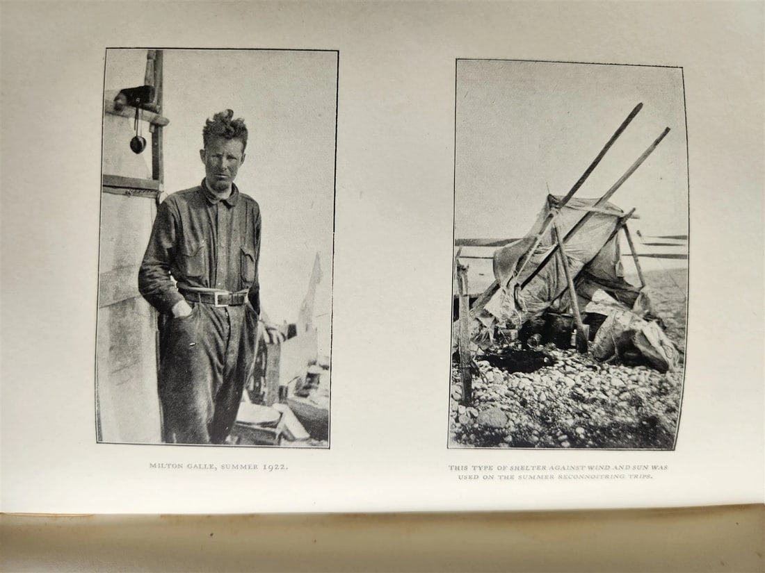 1926 THE ADVENTURE of WRANGEL ISLAND illustrated ANTIQUE - 15