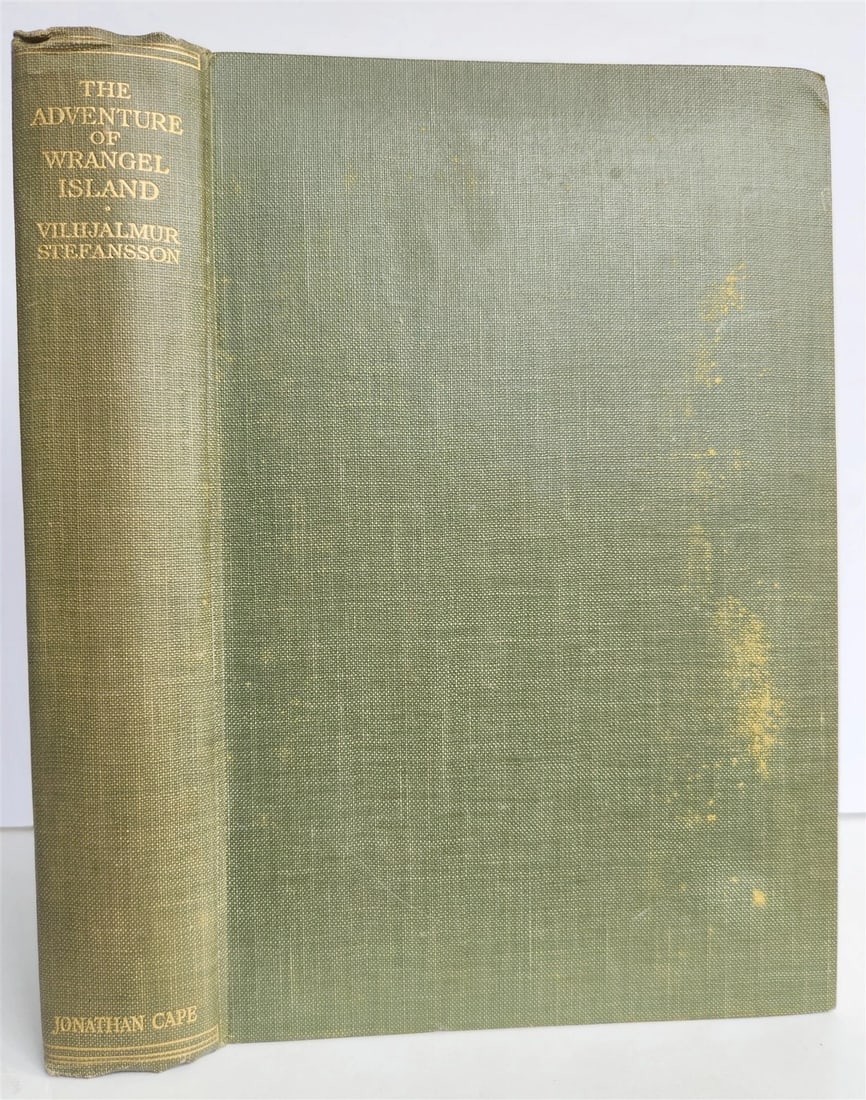 1926 THE ADVENTURE of WRANGEL ISLAND illustrated ANTIQUE - 2
