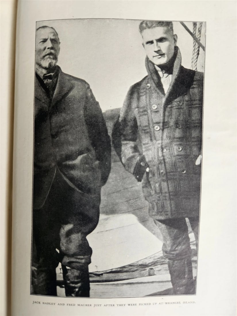 1926 THE ADVENTURE of WRANGEL ISLAND illustrated ANTIQUE - 5