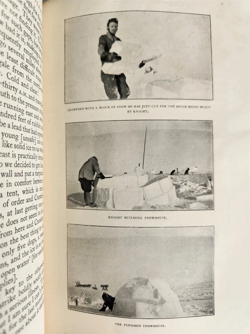 1926 THE ADVENTURE of WRANGEL ISLAND illustrated ANTIQUE - 7