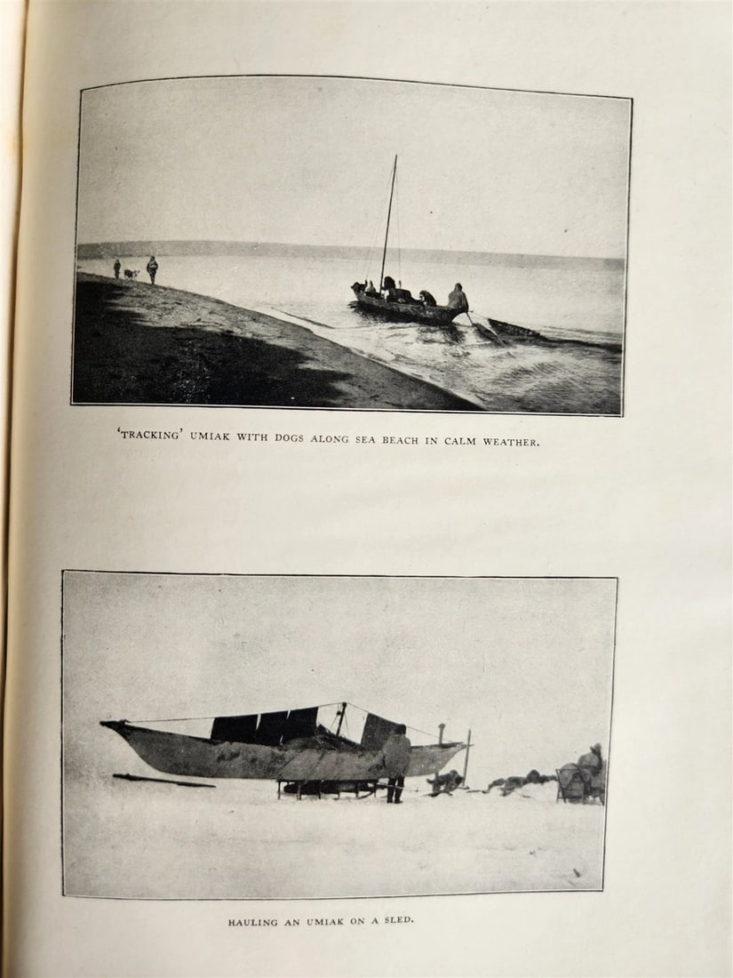 1926 THE ADVENTURE of WRANGEL ISLAND illustrated ANTIQUE - 9