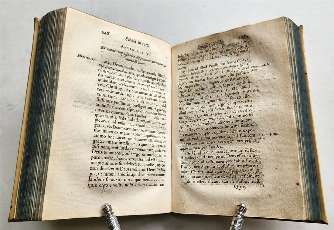 1698 ANTI-Quietism Jansenism & other religious movements TREATISE ANTIQUE vellum - 6