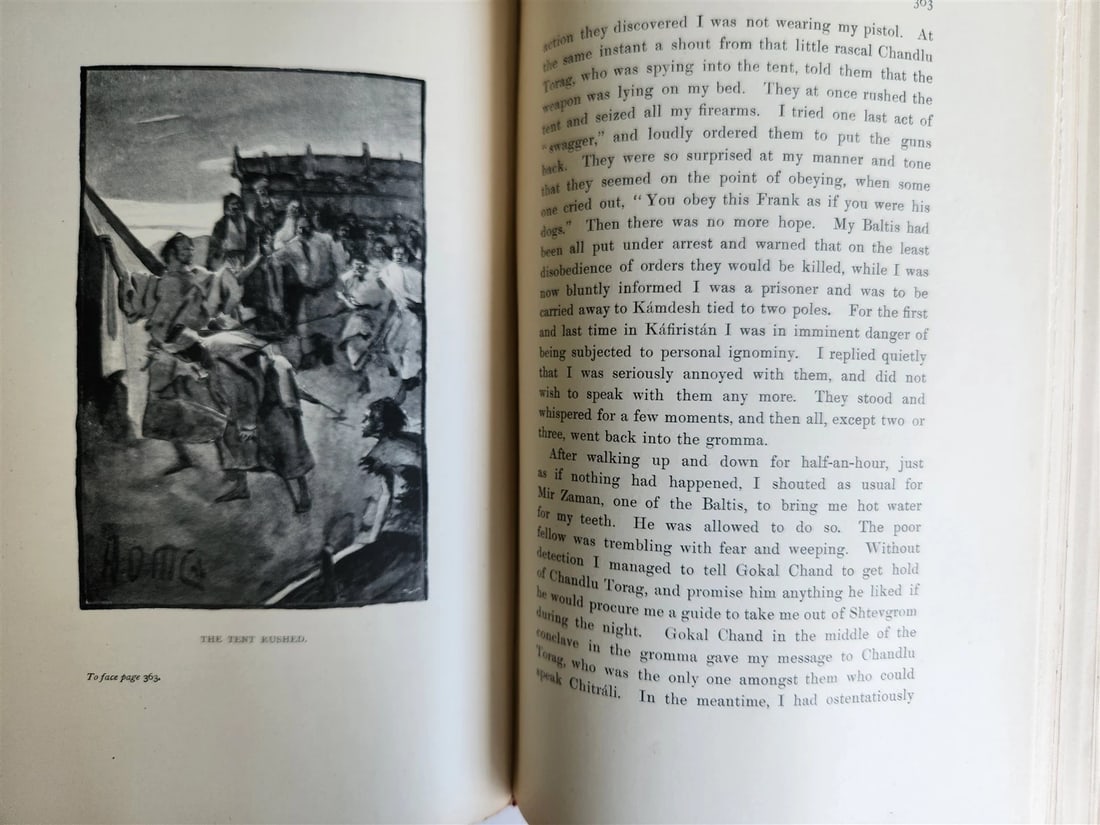 1896 KARIFS of HINDU-KUSH by GEORGE ROBERTSON antique ILLUSTRATED AFGHANISTAN - 20