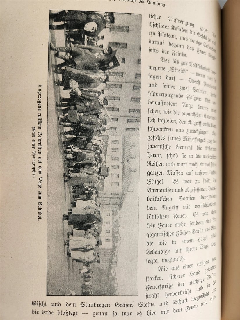 1913 RUSSIAN JAPANESE WAR by Count Reventlow ILLUSTRATED in German ANTIQUE - 8
