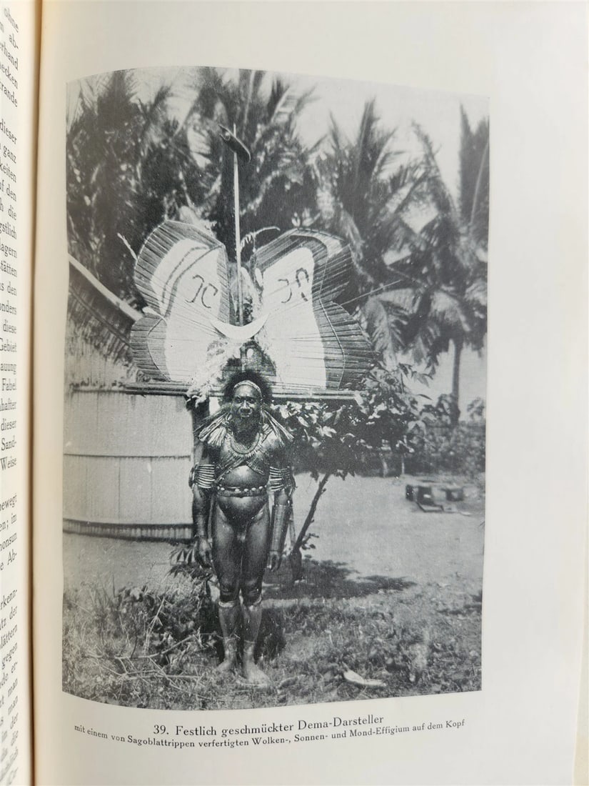 1928 DEMONS & SAVAGES in NEW GUINEA in GERMAN ILLUSTRATED ANTIQUE - 14