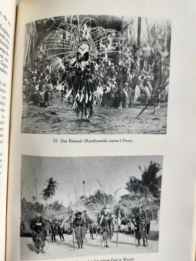 1928 DEMONS & SAVAGES in NEW GUINEA in GERMAN ILLUSTRATED ANTIQUE - 15