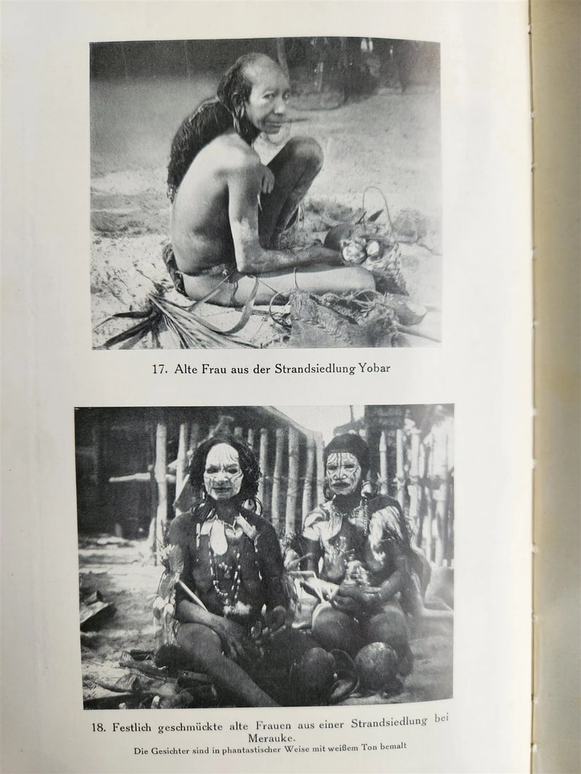 1928 DEMONS & SAVAGES in NEW GUINEA in GERMAN ILLUSTRATED ANTIQUE - 18