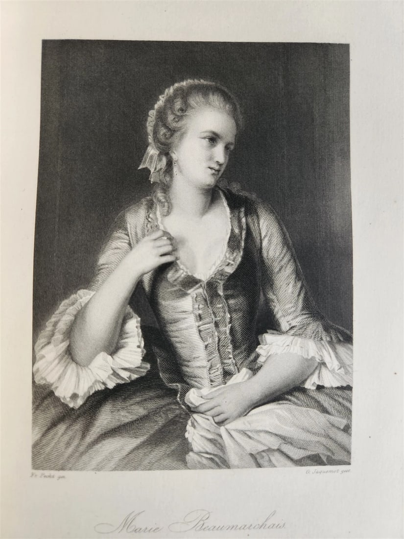 1864 GOETHE GALLERY ILLUSTRATED with 50 steel engravings ANTIQUE - 15